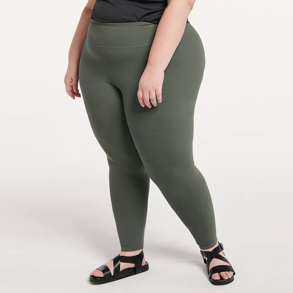 Plus Size FLX Affirmation High-Waisted 7/8 Ankle Leggings - Image 4