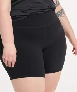 Plus Size FLX Affirmation High-Waisted Bike Shorts