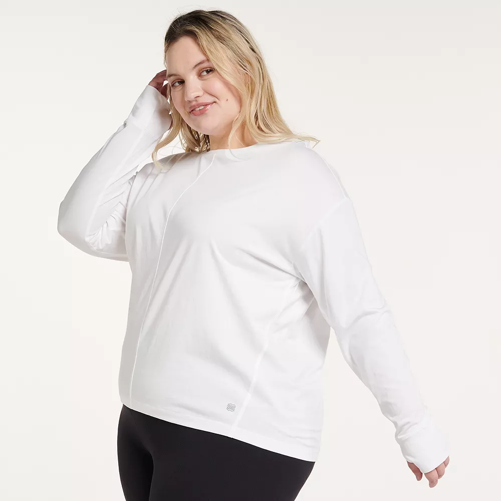 Plus Size FLX Harmony Front Seam Tee