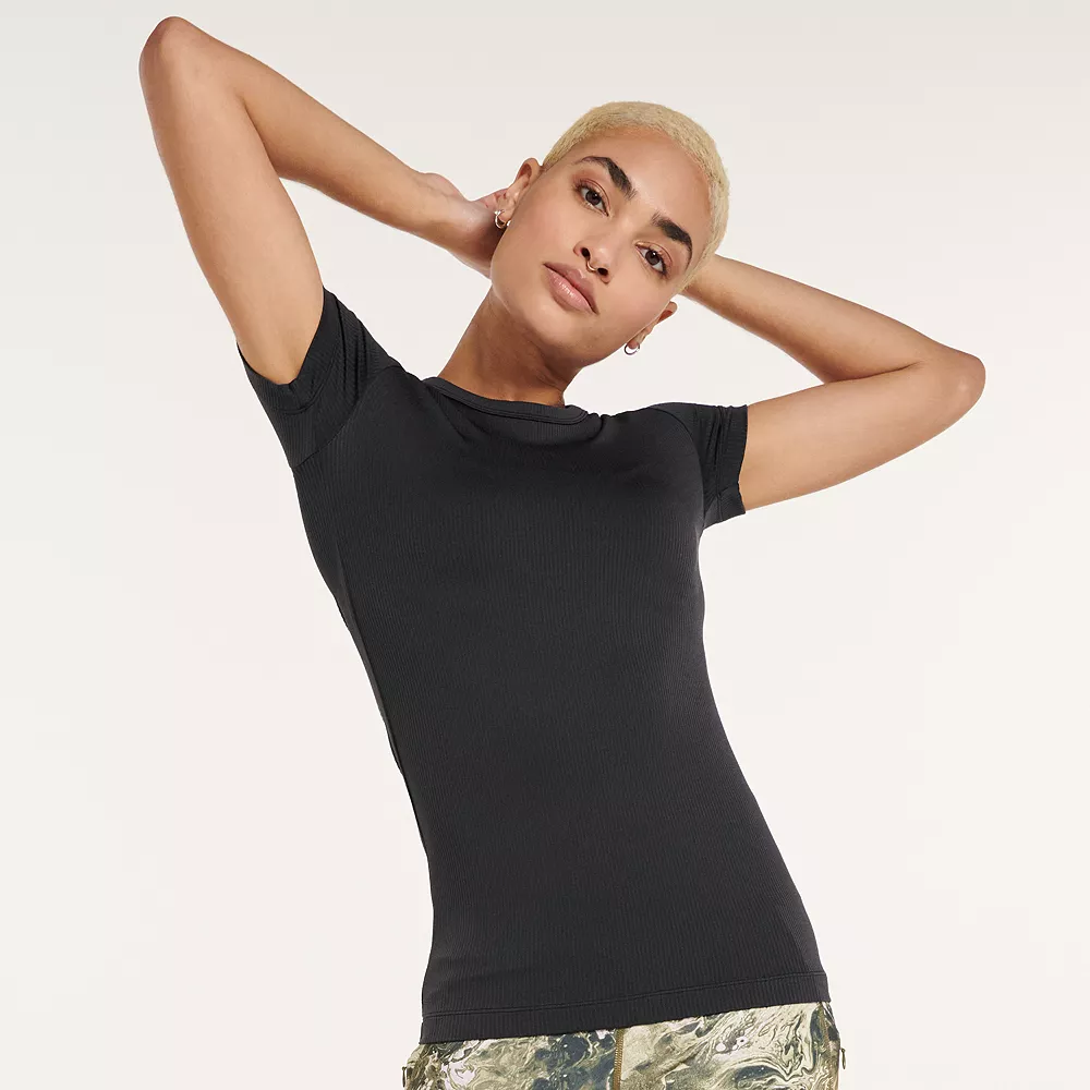 Women's FLX Balance Ribbed Crewneck Tee - Image 6