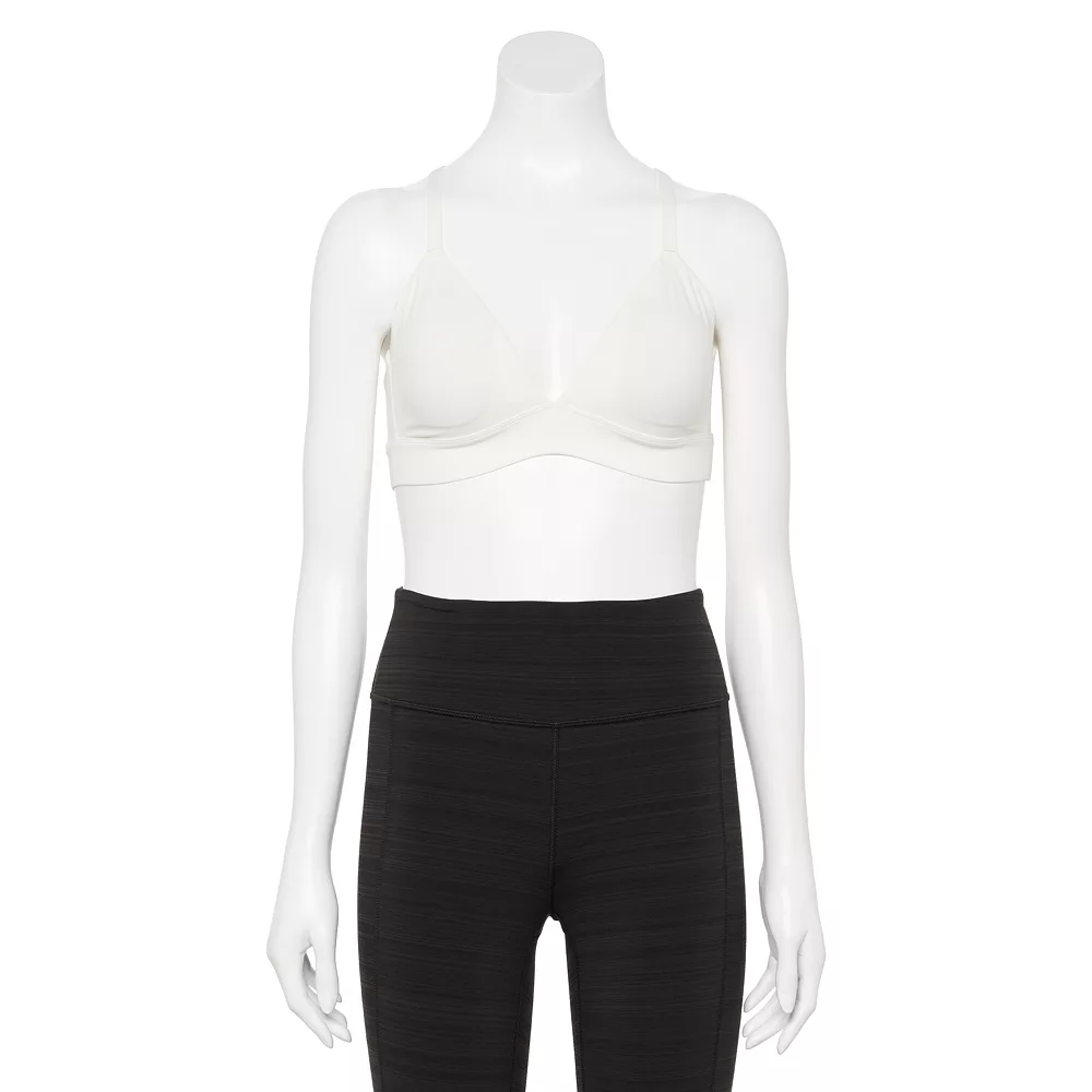 FLX Affirmation Low-Impact Plunge Sports Bra