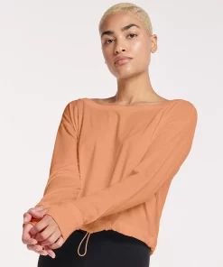 Women's FLX Cinched Bungee-Hem Top