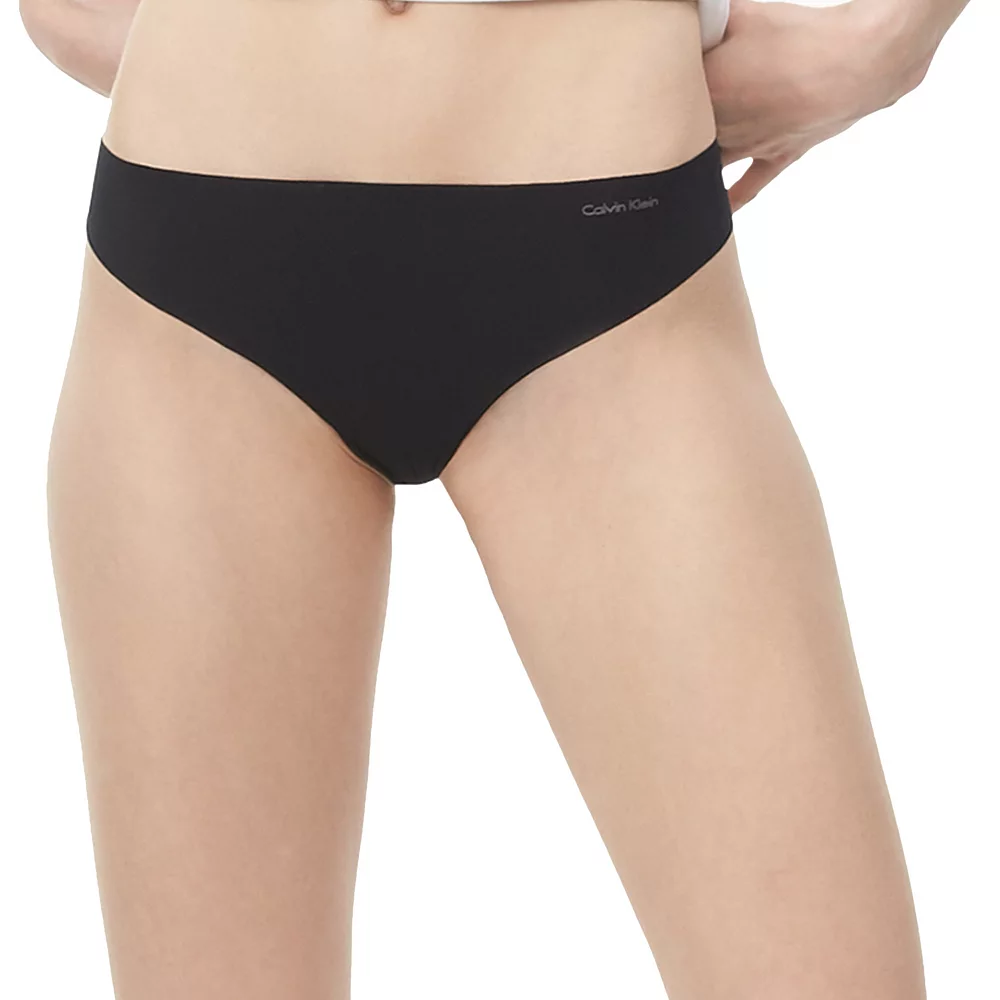 Women's Calvin Klein Invisibles Thong Panty D3428 - Image 7