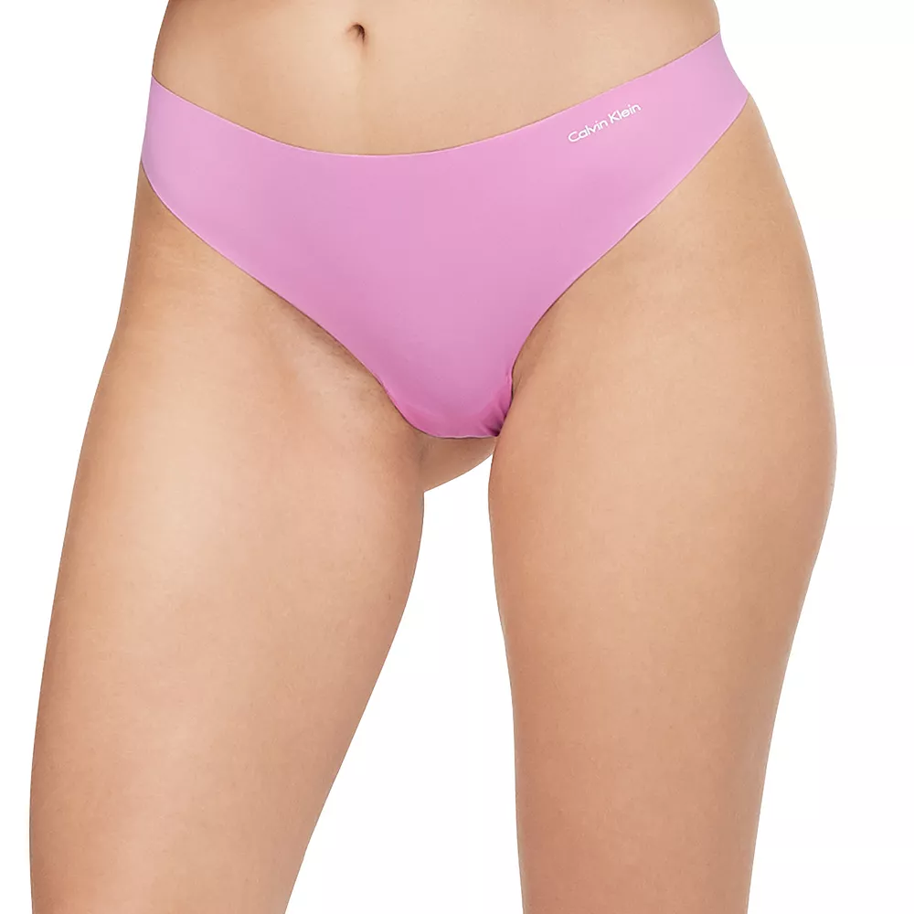 Women's Calvin Klein Invisibles Thong Panty D3428 - Image 17