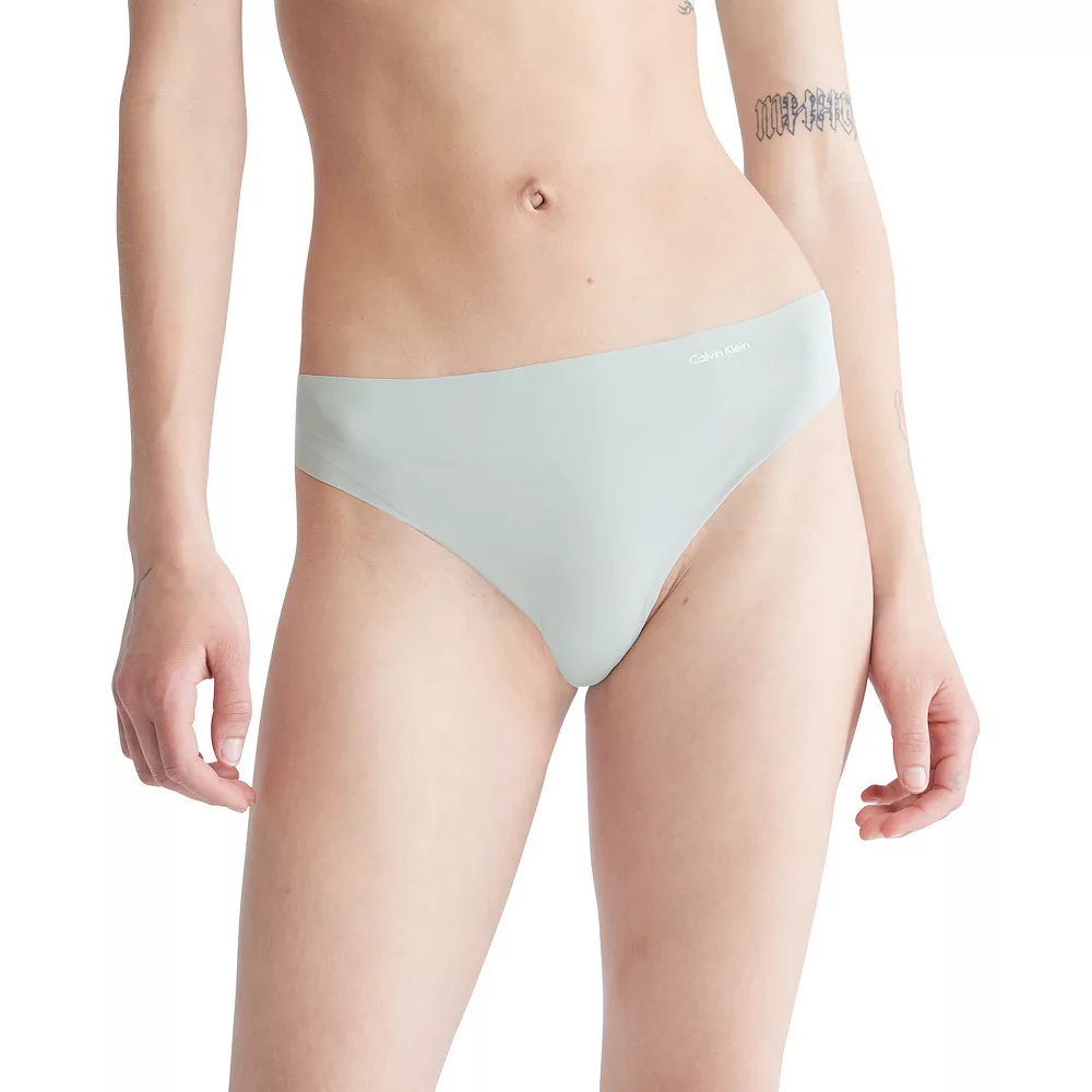 Women's Calvin Klein Invisibles Thong Panty D3428 - Image 4