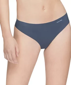 Women's Calvin Klein Invisibles Thong Panty D3428