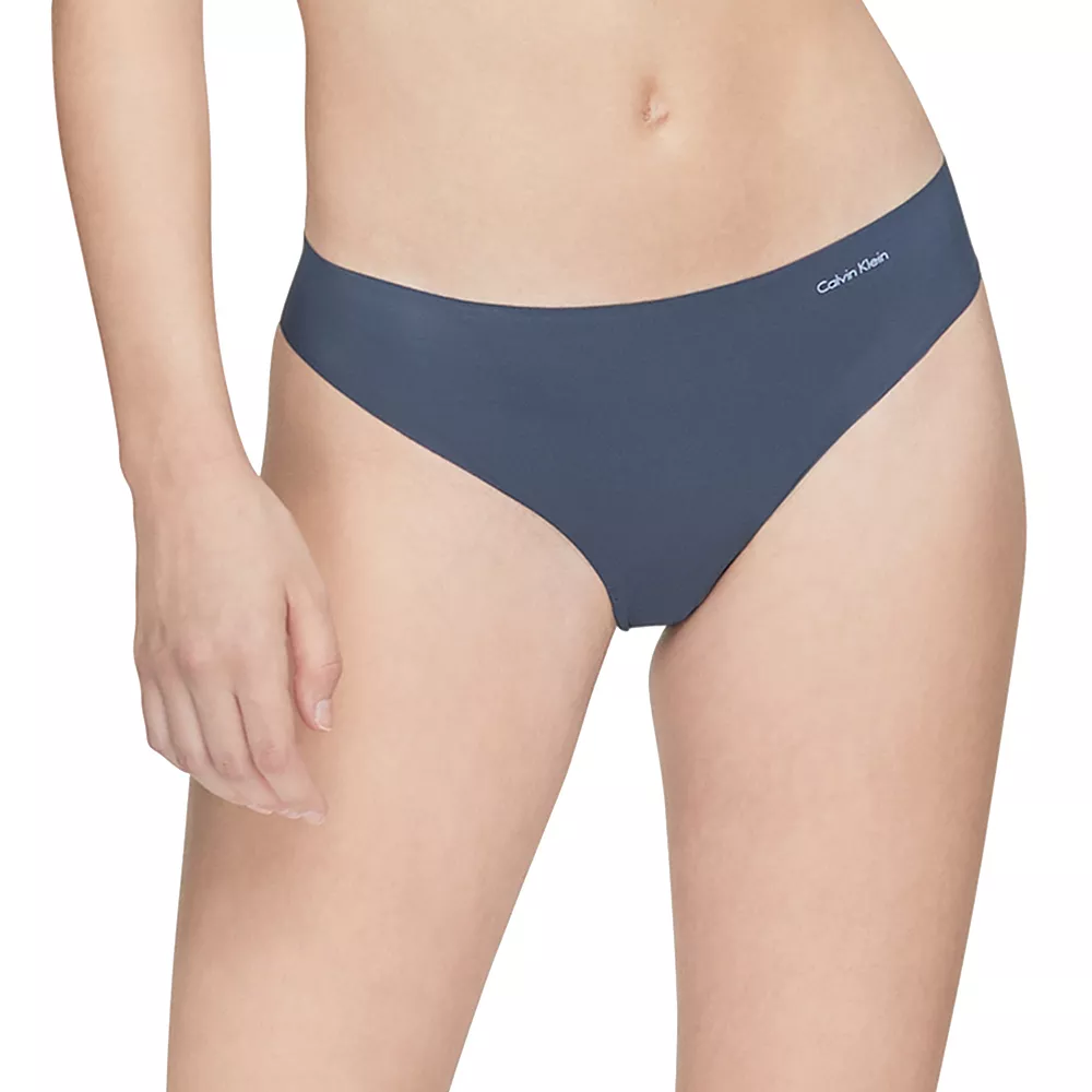 Women's Calvin Klein Invisibles Thong Panty D3428