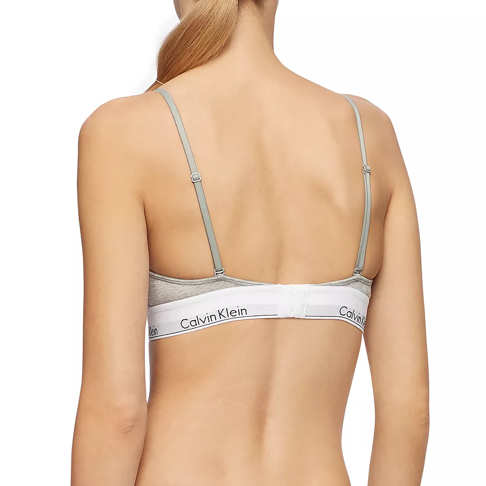 Calvin Klein Modern Cotton Light Lined Triangle Bralette QF5650 - Image 10