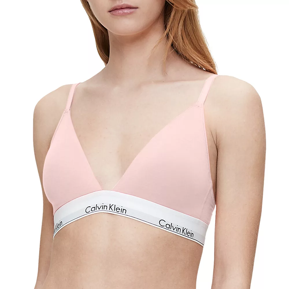Calvin Klein Modern Cotton Light Lined Triangle Bralette QF5650 - Image 3