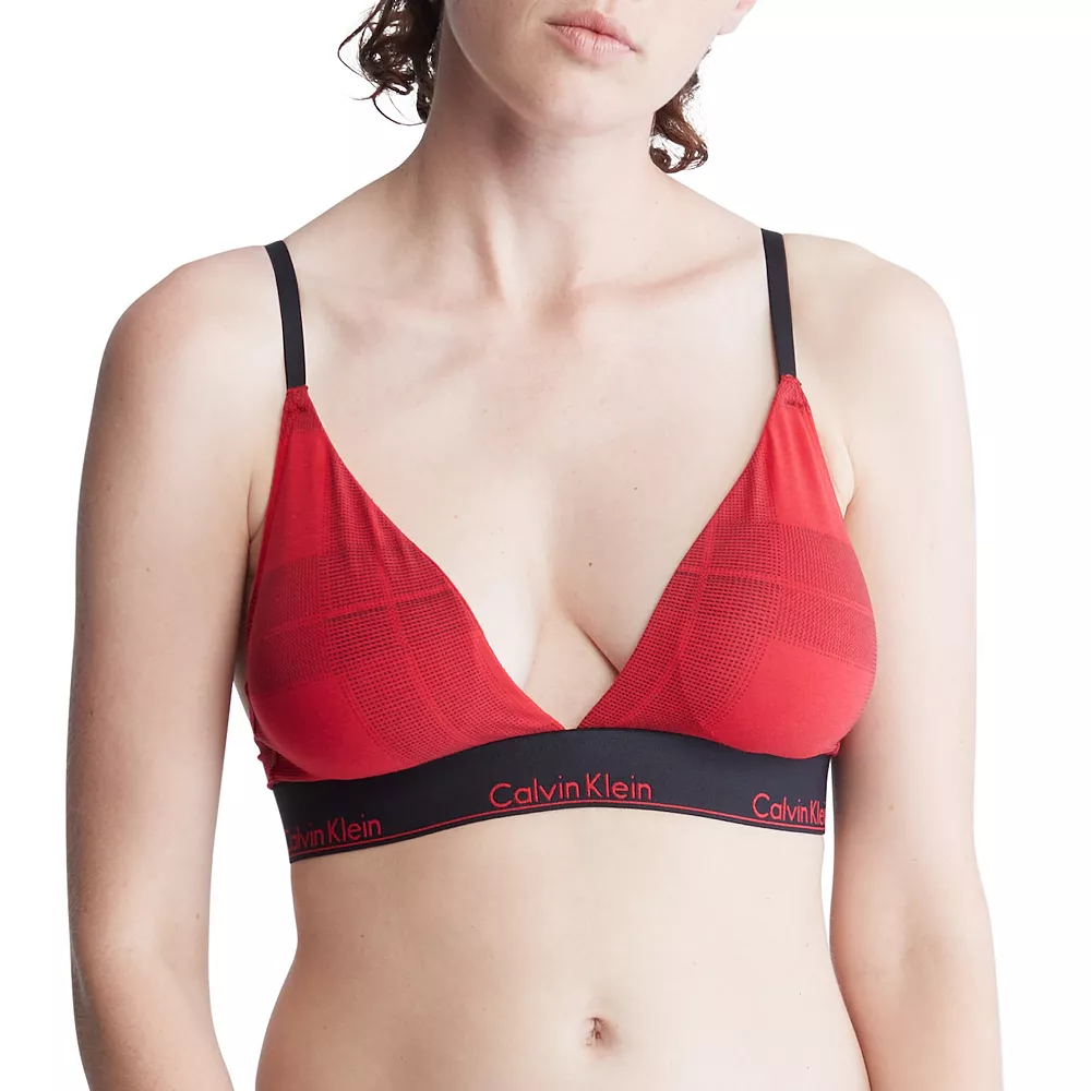 Calvin Klein Modern Cotton Light Lined Triangle Bralette QF5650 - Image 6