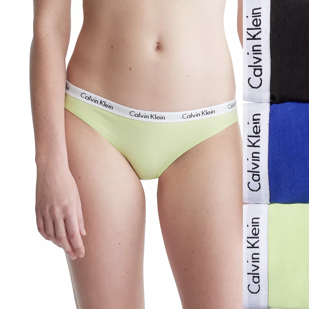Women's Calvin Klein Carousel 3-Pack Bikini Panty Set QD3588 - Image 5