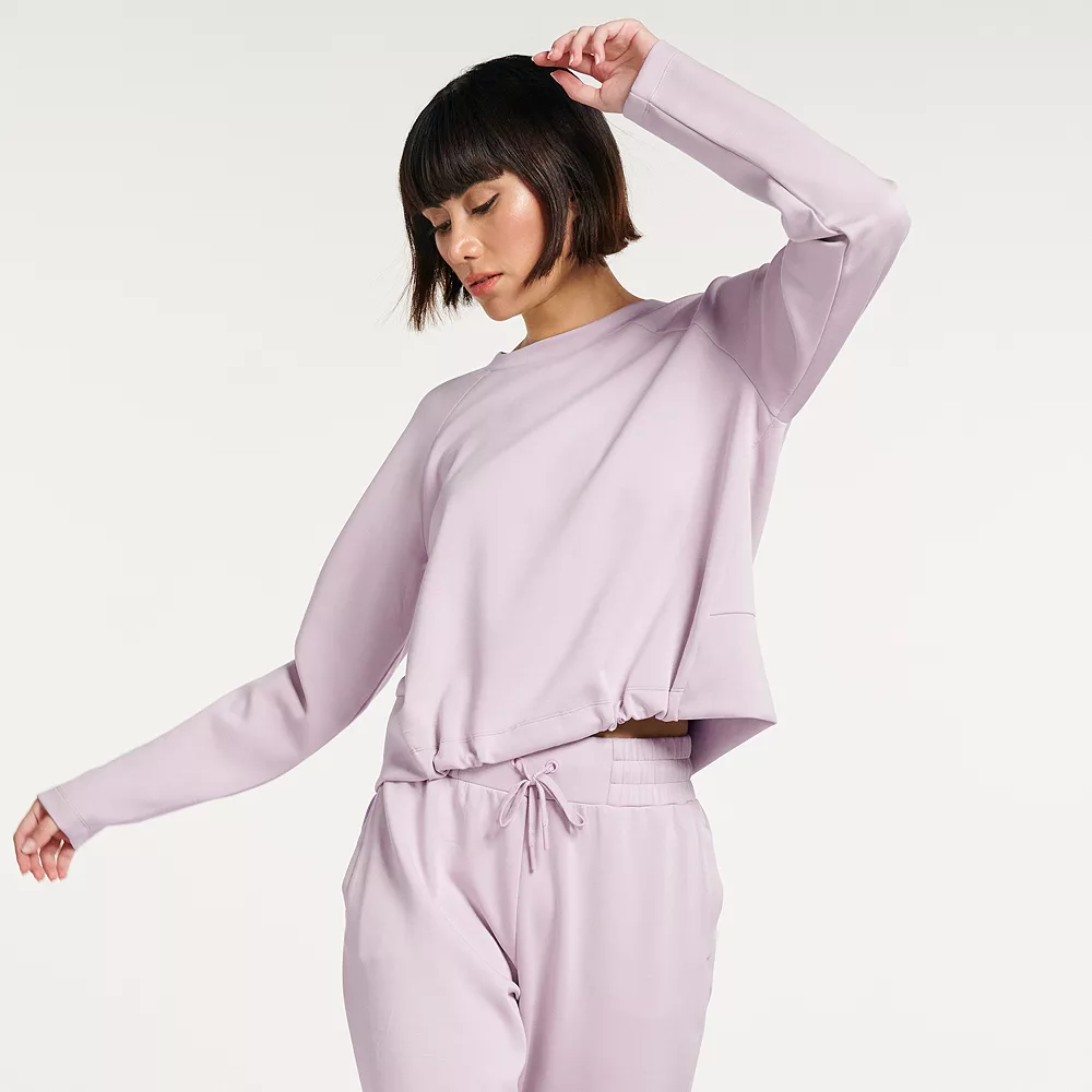 Women's FLX Cinched-Hem Popover Top - Image 2