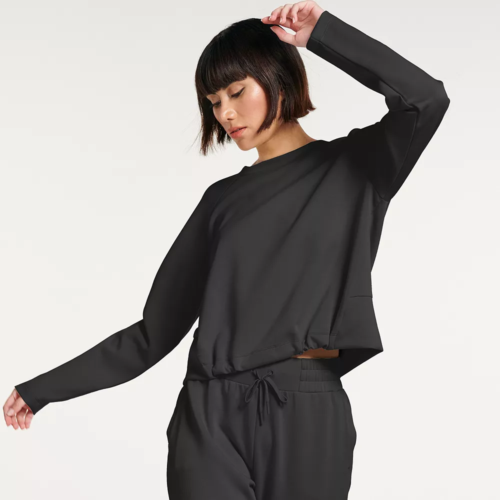 Women's FLX Cinched-Hem Popover Top - Image 3