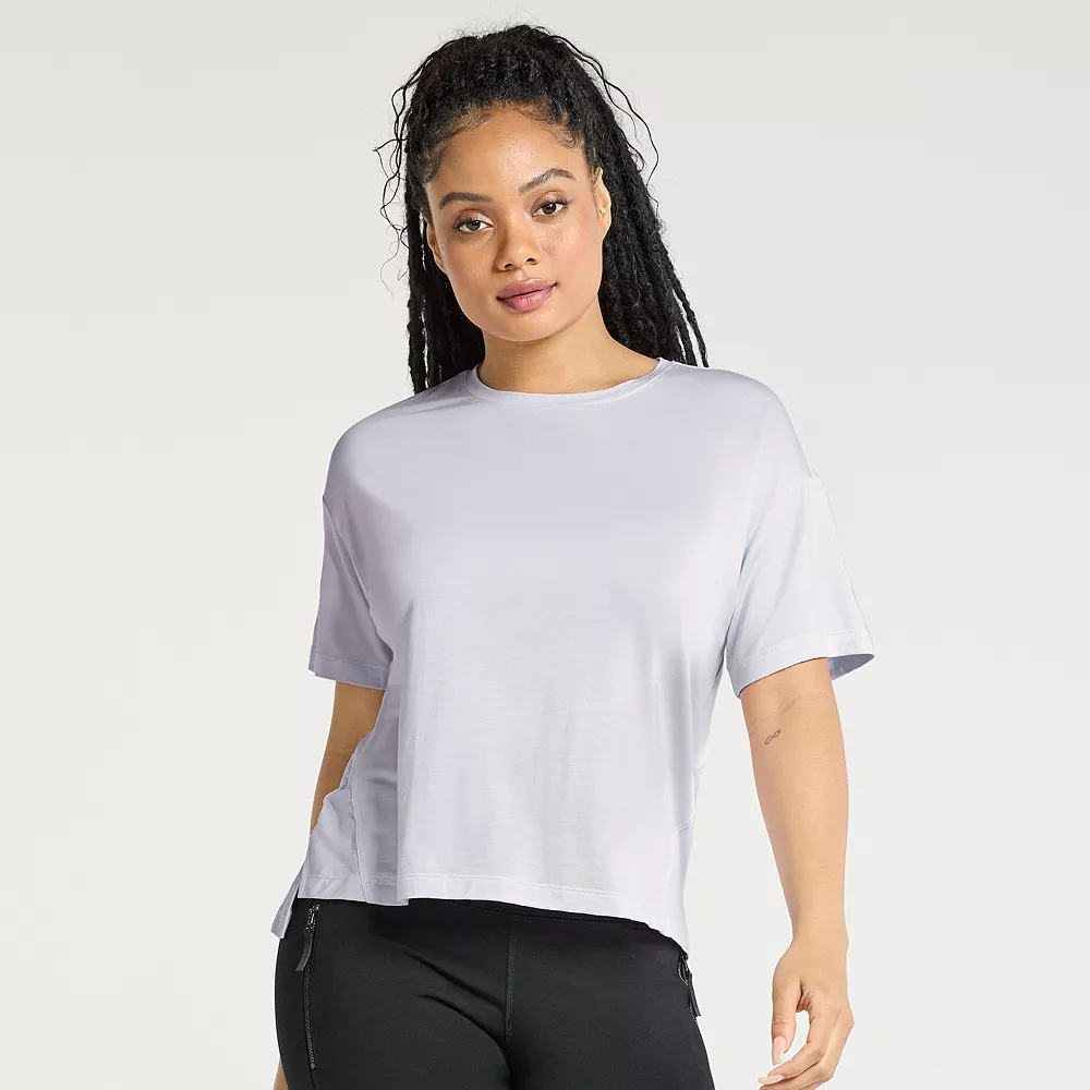 Women's FLX Core Drop-Shoulder Tee - Image 6