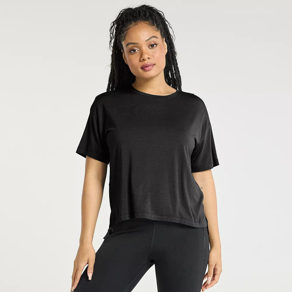 Women's FLX Core Drop-Shoulder Tee - Image 2