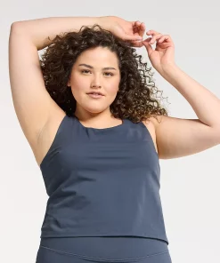 Plus Size FLX Affirmation Twist-Back Tank