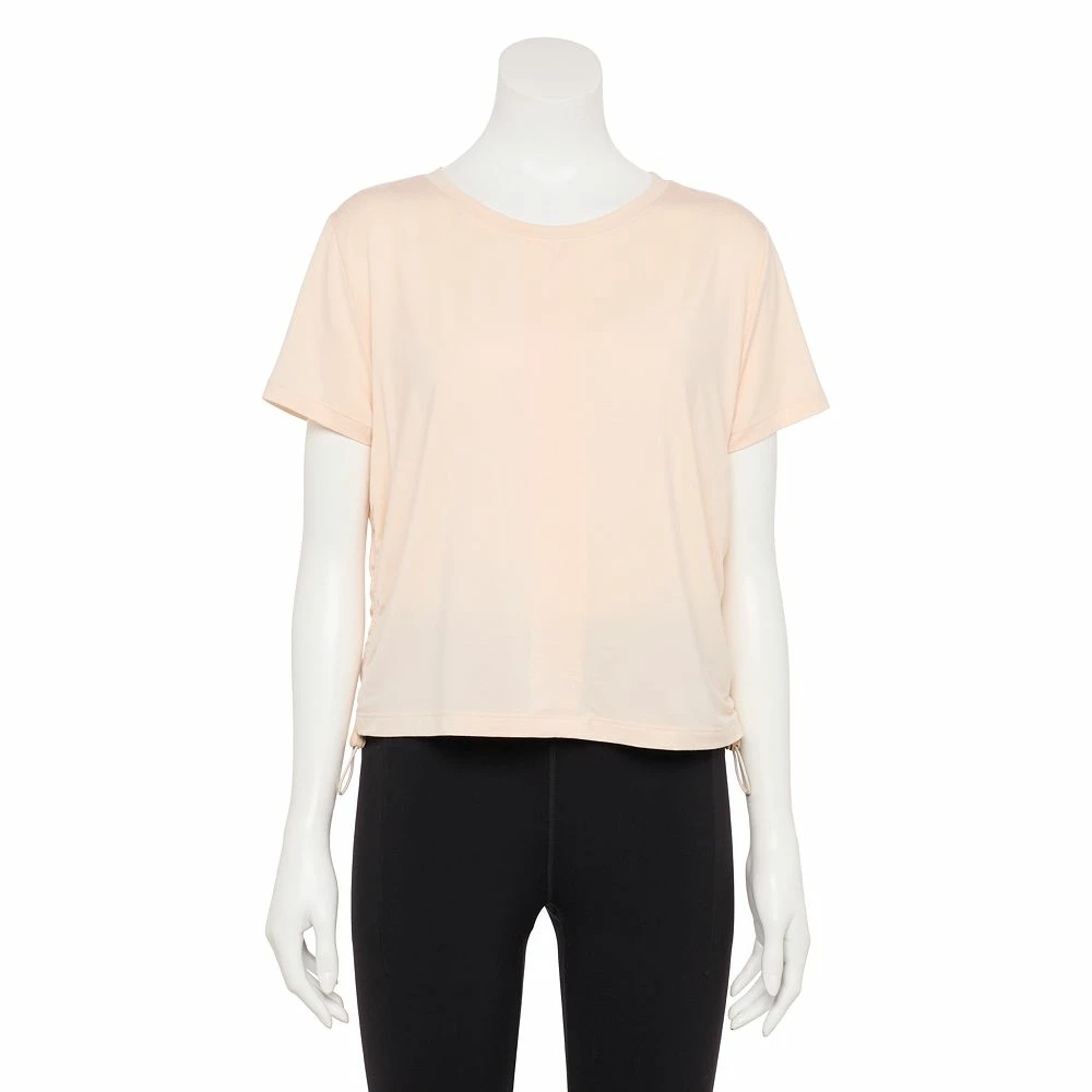 Women's FLX Cinched-Side Keyhole Back Tee - Image 2