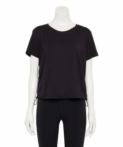 Women's FLX Cinched-Side Keyhole Back Tee
