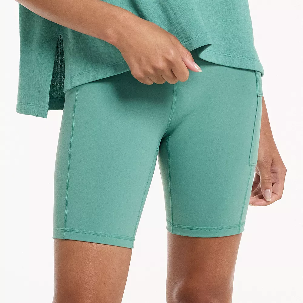 Women's FLX Bungee High-Waisted Bike Shorts - Image 2