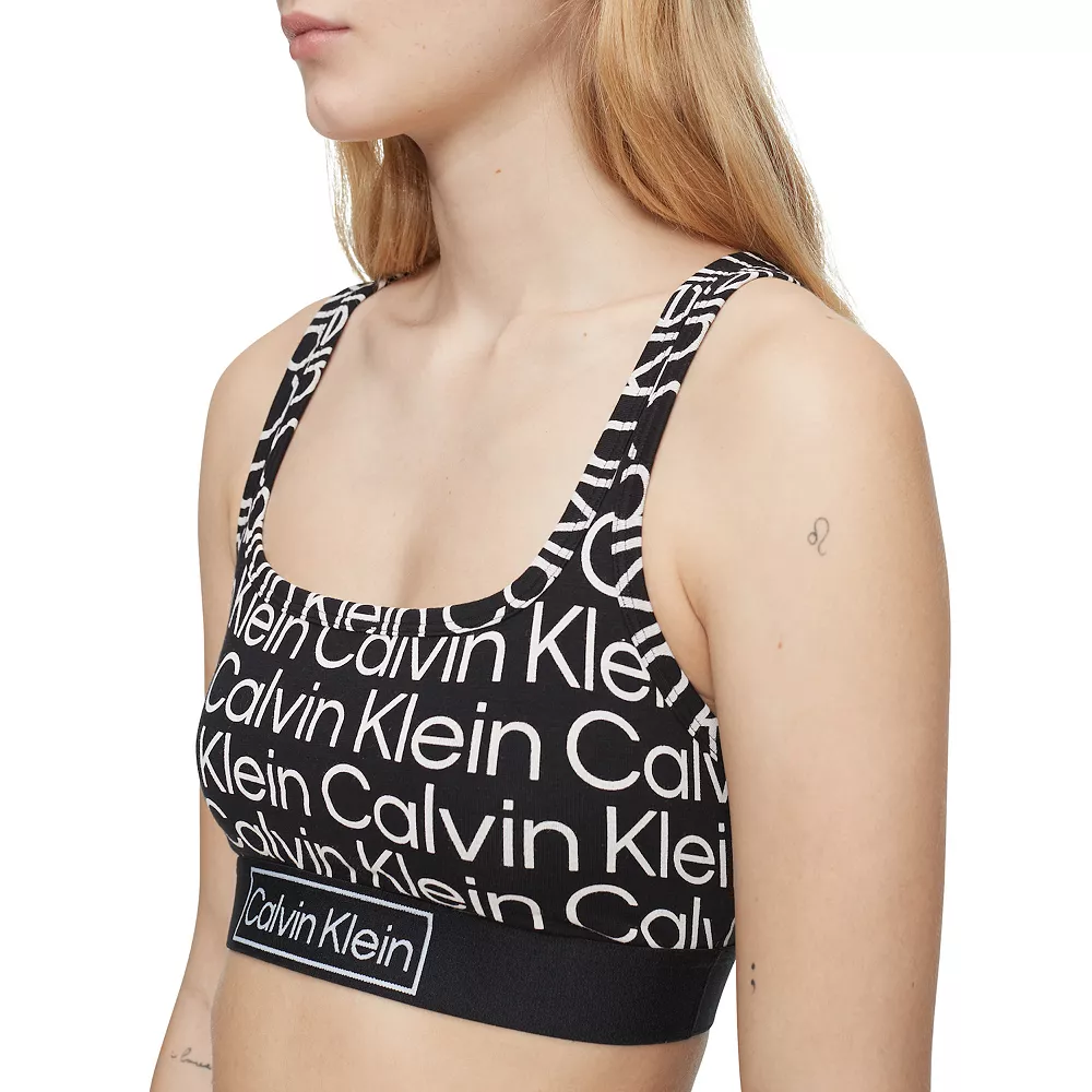 Calvin Klein CK Reimagined Heritage Underwear Unlined Bralette QF6768 - Image 5