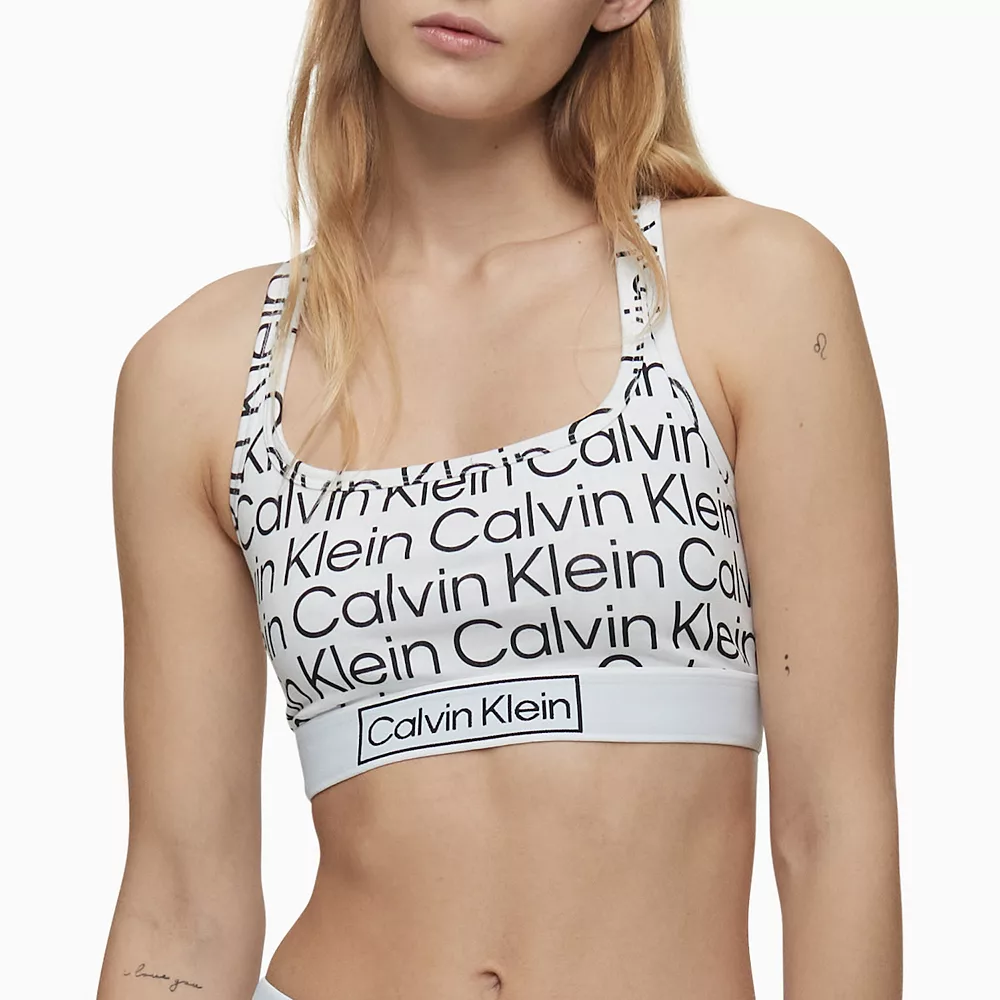 Calvin Klein CK Reimagined Heritage Underwear Unlined Bralette QF6768 - Image 2