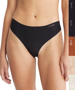 Women's Calvin Klein Invisibles 5-pk. Thong Panty Set QD3556