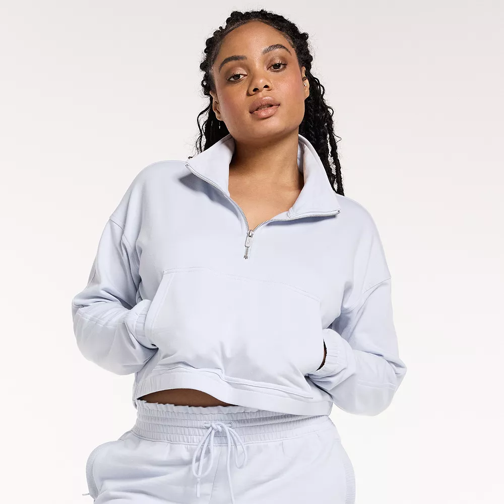 Women's FLX Embrace Quarter-Zip French Terry Sweatshirt - Image 4