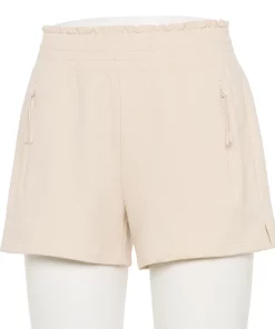 Women's FLX Paperbag High-Waisted French Terry Shorts