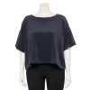 Plus Size FLX Boxy Terry Cloth Top