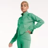 Women's FLX Quarter-Zip Crop Mockneck Jacket