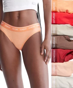 Women's Calvin Klein CK One 7-pk. Days of the Week Bikini Panty Set QF5938