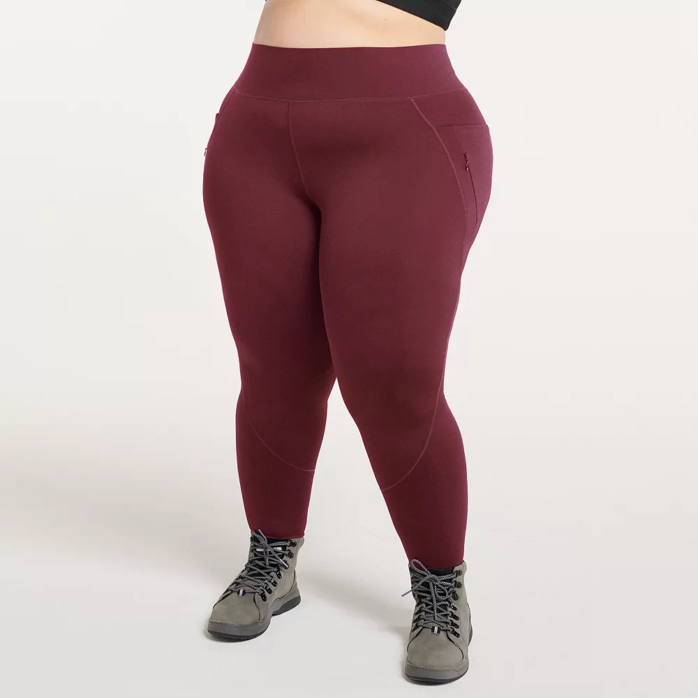 Plus Size FLX Ascent High-Waisted 7/8 Ankle Leggings - Image 3