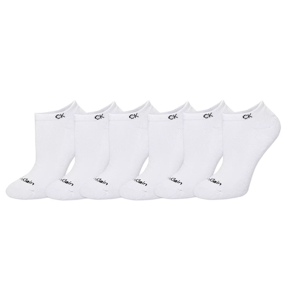 Women's Calvin Klein 6 Pack No Show Socks - Image 2