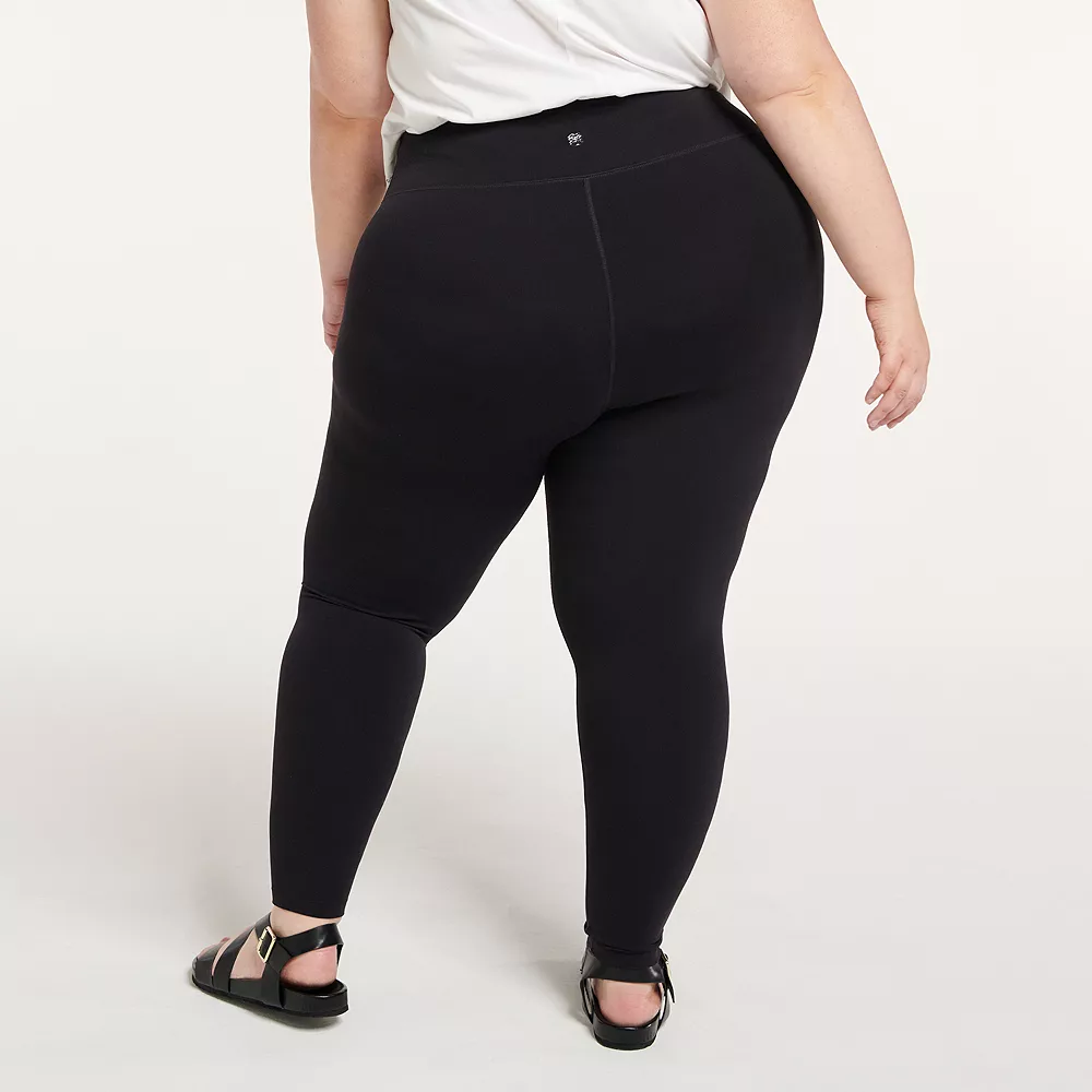 Plus Size FLX Affirmation High-Waisted 7/8 Ankle Leggings - Image 3