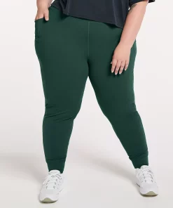 Plus Size FLX Affirmation High-Waisted Jogger Pants with Side Pockets