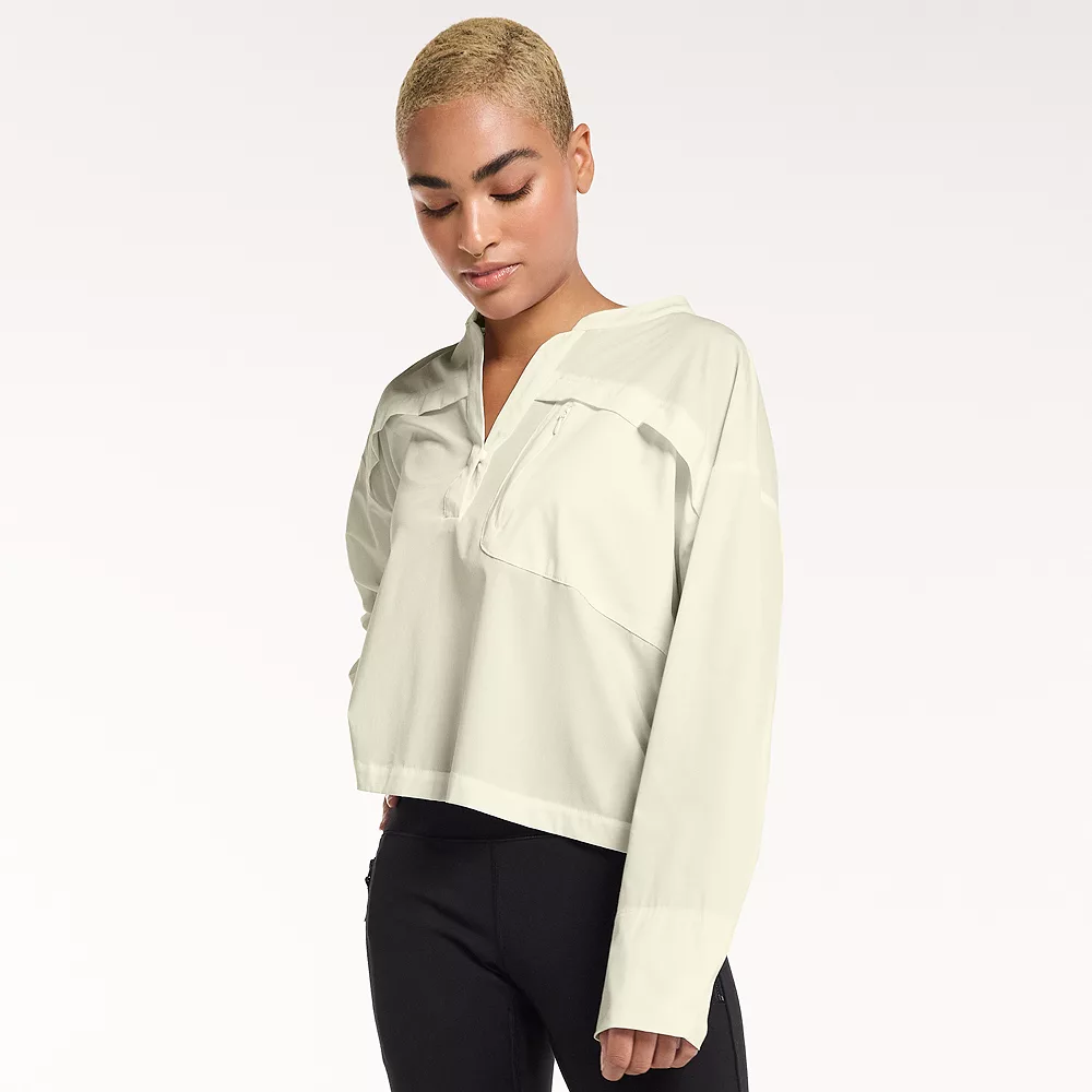 Women's FLX Woven Popover Top