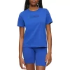Women's Calvin Klein CK Reimagined Heritage Lounge Short Sleeve Crewneck Top